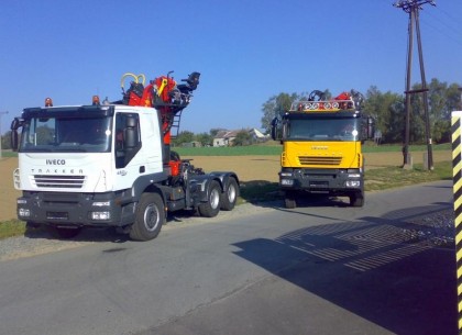 Prodej nákladního vozidla IVECO s hydraulickou rukou Plzeň